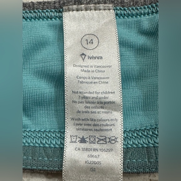 ⭐️Like New⭐️ Ivivva: Girls Sports Bra- Size 14 - Picture 4 of 5